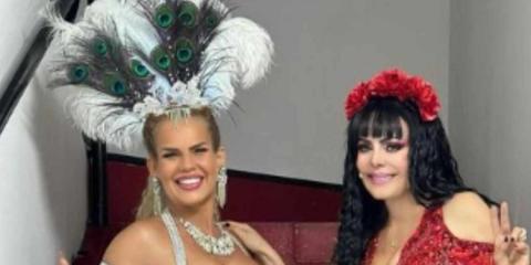 Sorprenden al público en “Lagunilla Mi Barrio” la foto de Niurka y Maribel Guardia