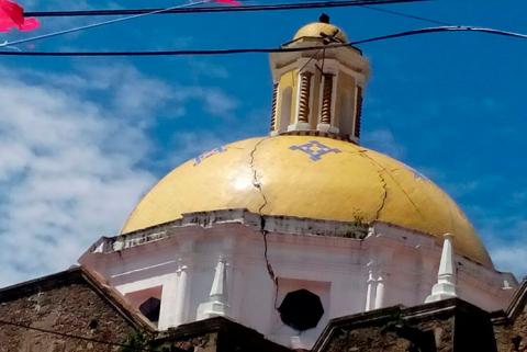 500 millones de pesos y 100 inmuebles históricos afectados en Tlaxcala