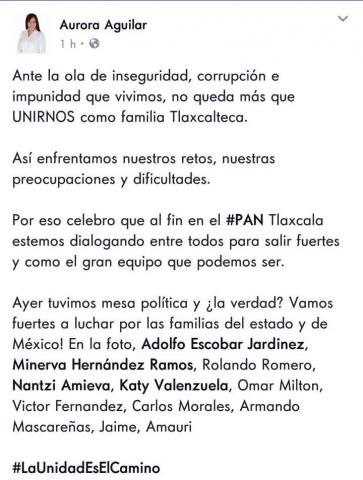 Ahora que quiere ser senadora pregona unidad en el PAN imagen 2