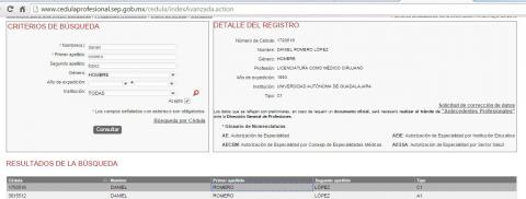 J. Carmen sin cedula, Caritina con tres títulos imagen 5