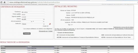 J. Carmen sin cedula, Caritina con tres títulos imagen 6