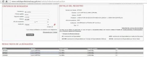 J. Carmen sin cedula, Caritina con tres títulos imagen 7