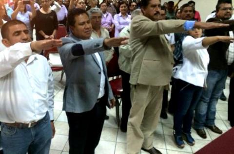 Imponen a Zenón Ramos en el Sindicato del CECYTE