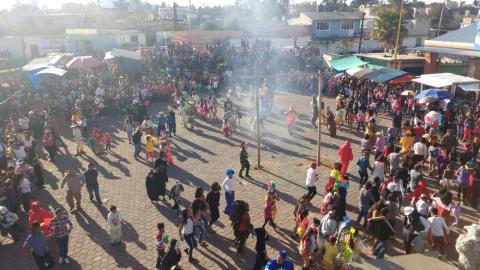 Espectacular cierre de Carnaval en Españita