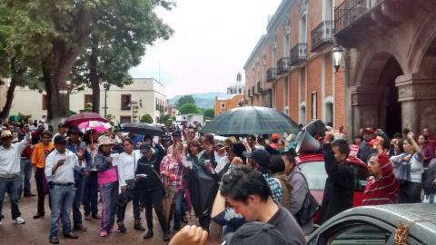 Teme gobierno a marcha de maestros, mandan granaderos imagen 3