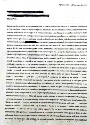 Médico acosador presume apoyo del PRI imagen 1