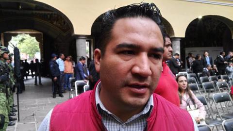 De parranda y en campaña el secretario del Ayuntamiento de Chiautempan