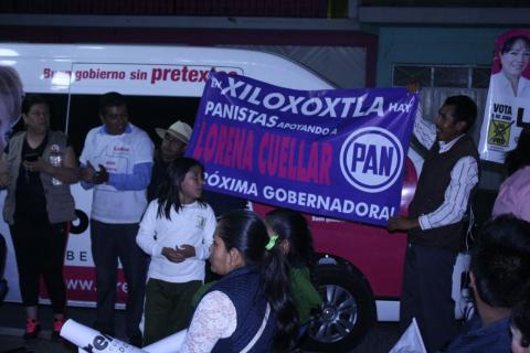 Adriana en caída, Lorena suma a panistas de Xiloxoxtla imagen 1