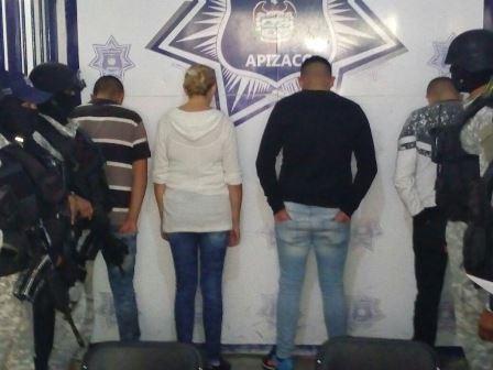 Desarticulan policía municipal banda de secuestradores en Apizaco