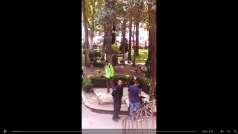 Se pone bien “chachalaco” enfrente de policías de Apizaco imagen 2