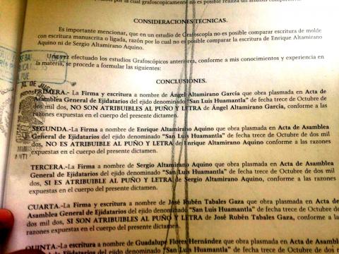 Notario se prestaría a certificar firmas falsas para despojo imagen 1
