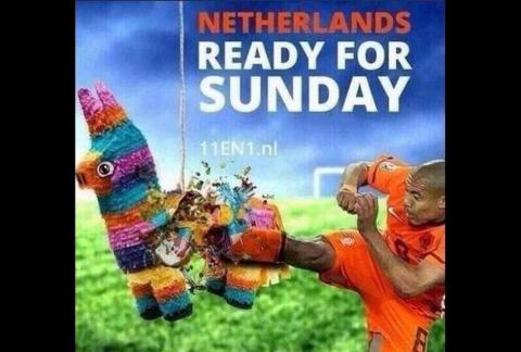 Circulan en las redes sociales memes del partido México-Holanda imagen 24