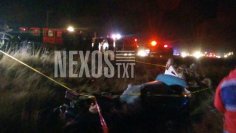 Un muerto y 6 heridos deja "carambola" en Regla