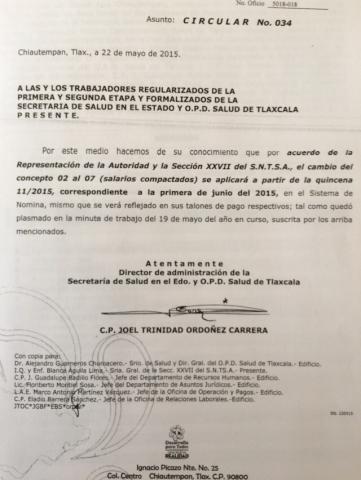 En junio vendrán los beneficios a trabajadores regularizados de SESA