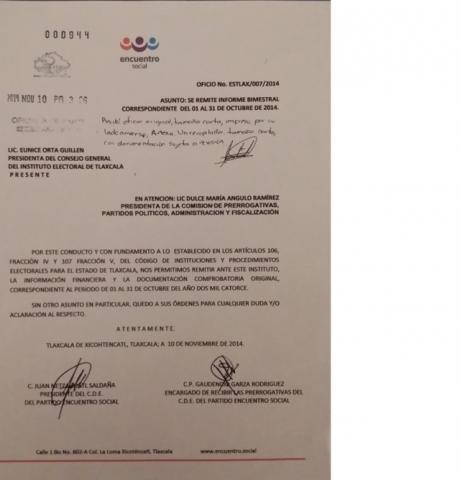 Cumple Encuentro Social con rendición de cuentas
