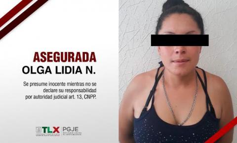 Aseguran a mujer imputada por participar en un robo calificado