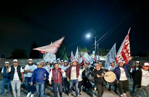 Respalda Ixtacuixtla a “El Profe” Olivares; el triunfo de Morena inevitable