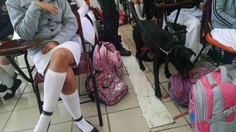 Realizan operativo mochila en escuela de San Gabriel Cuauhtla