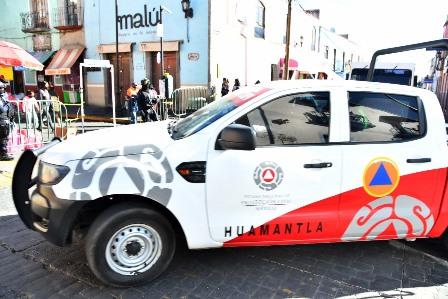 Desplegan en Huamantla operativo por reliquias de San Judas Tadeo