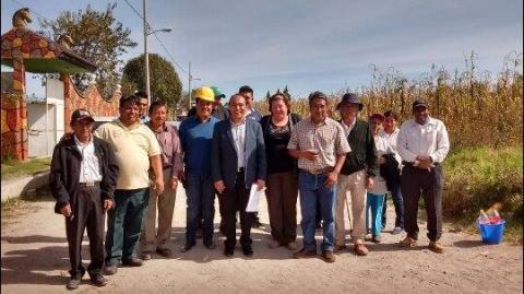 Recorre Tomás Orea obras gestionadas ante la Secoduvi imagen 1