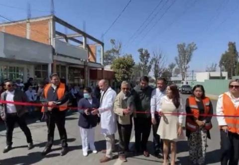 Nueva vialidad mejora acceso a urgencias del IMSS Bienestar en Tzompantepec