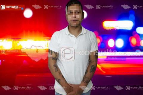 Capturan a “El Porras”, ex policía de Tetla, acusado de homicidio doloso