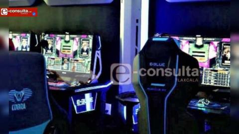 Se va la luz y los ladrones atracan negocio de maquinitas en Chiautempan