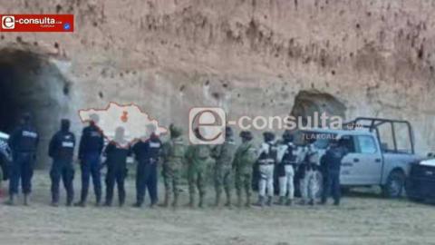 Cueva era utilizada para desvalijar camiones robados, en Nanacamilpa
