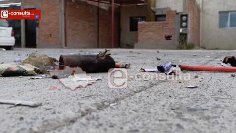 Explosión en procesión desata pánico en Nopalucan; pirotecnia deja mujer herida