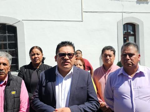 Tras ser ratificado por el TET, Omar Maldonado inició el proceso de entrega -recepción