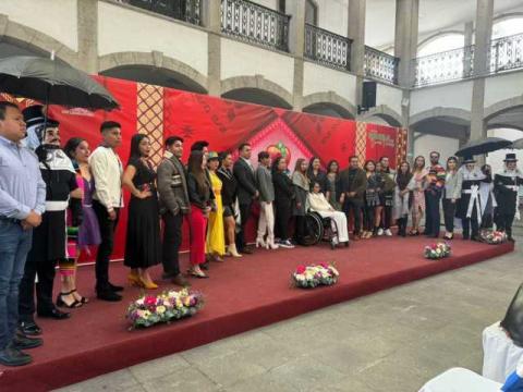 Arte textil de Contla fue reconocido en el Congreso del Estado; se impuso el estilo imagen 1