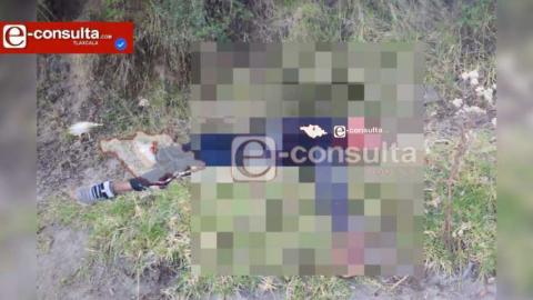 Localizan cuerpo con signos de violencia en camino rural, en Huamantla
