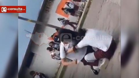 Padres exigen mayor seguridad tras riña en secundaria de Ayometla