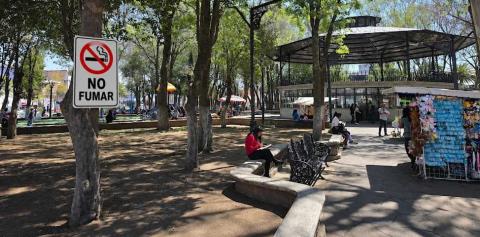 Se acabó el cigarro en el parque, Apizaco va contra fumadores y vapeadores