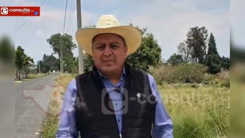 Anuncia Valentín Meléndez ciclovía en El Carmen Aztama; será construida en tres etapas