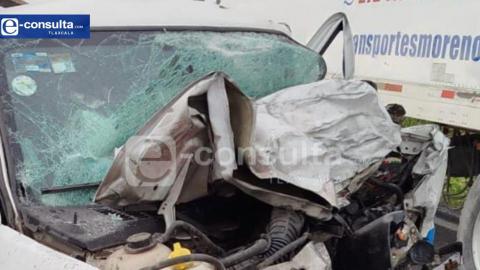 Fatal accidente en la México-Veracruz deja cuatro mu3rt0s, en Calpulalpan