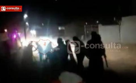 Detienen pobladores de Totolac a presunto ladrón; se salva de ser linchado