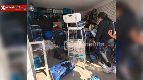 Ratas vacían tienda de aparatos ortopédicos; hasta las sillas de ruedas se llevaron en Tlaxcala