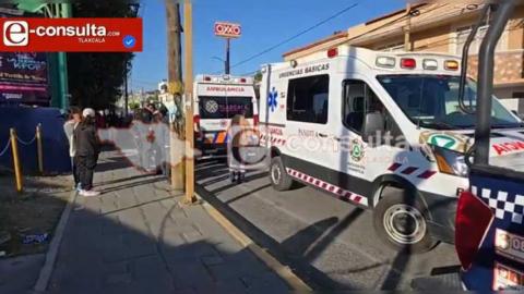 Intento de asalto deja un hombre herido en Totolac; le dieron un cachazo