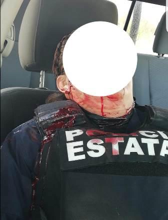 Caen dos policías a manos de delincuentes en Quilehtla imagen 1