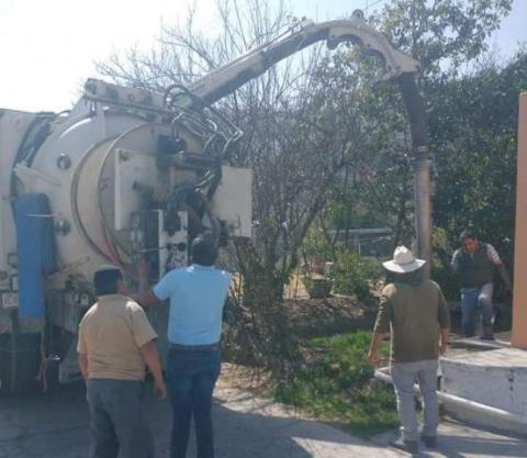 Inician trabajos de desazolve en puntos estratégicos de Panotla