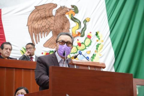 Diputado Pepe Temolzin defiende los derechos de la mujer