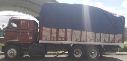 Recuperan camión con reporte de robo en el estado de Oaxaca
