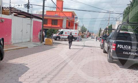 PGJE investiga agresión a balazos y golpes de una pareja en Calpulalpan