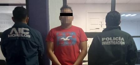 Aprehenden a hombre que robó 50 mil pesos a mujer de Morelos