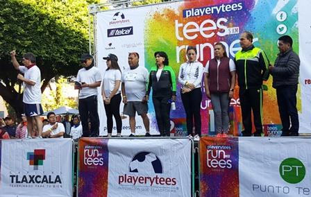 Reúne la V Carrera Playerytees a más de mil 500 corredores en la capital imagen 2
