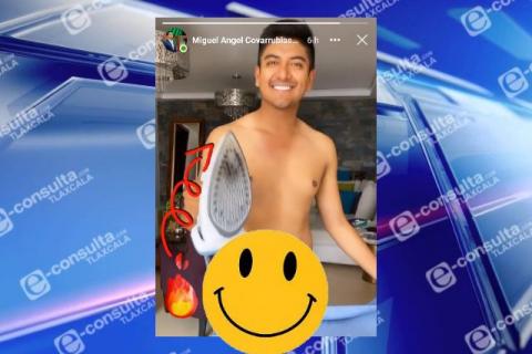 El meón sale semidesnudo en Facebook y se burlan de él