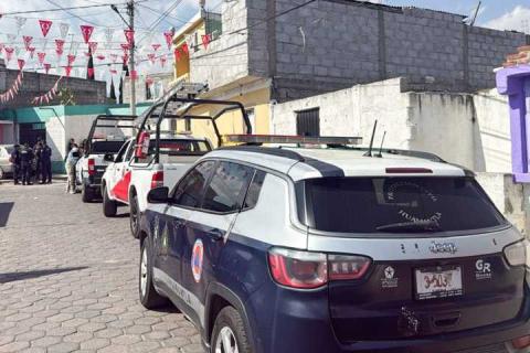 Resguarda policía municipal domicilio donde fue localizada persona sin signos vitales