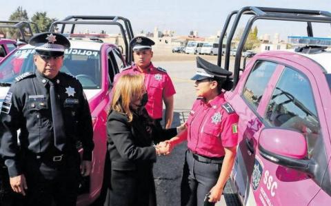 Arranca policía rosa con 21 elementos por turno
