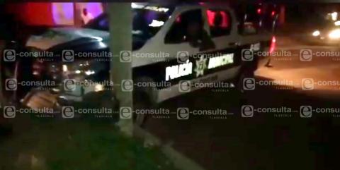 Policías municipales provocan accidente y se dan a la fuga